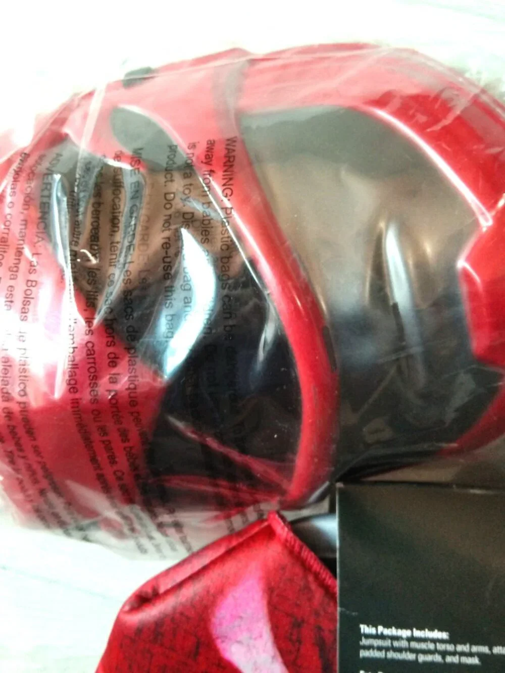 Halloween Costume Red Power Ranger Disguise Saban's Size Large (10-12), Mask NEW
